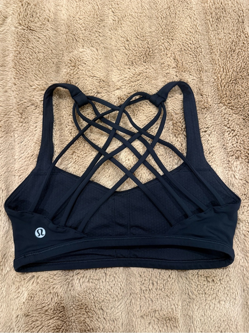 Lululemon Free To Be Wild Bra, Size 4, Black - Picture 2 of 3